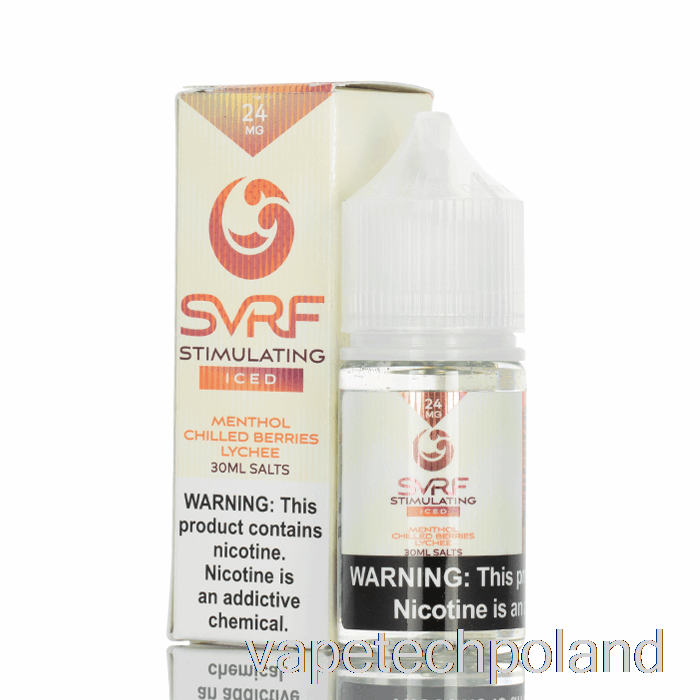 Stymulujący Vape Pod Iced - Sole Svrf E-liquid - 30ml 48mg